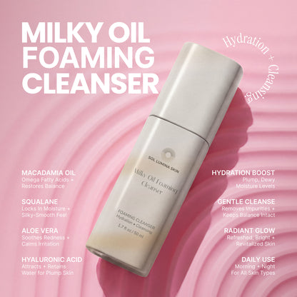 Milky Oil Foaming Cleanser